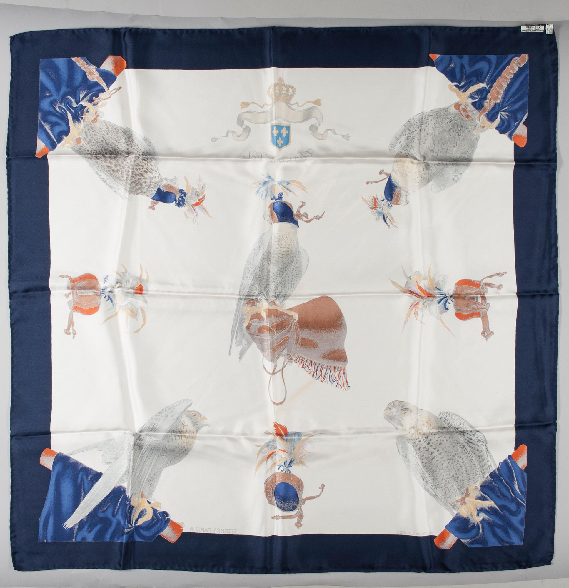 SCARF, "Chasse à Vol", Hermès.