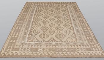A carpet, kilim, ca 303 x 203 cm.