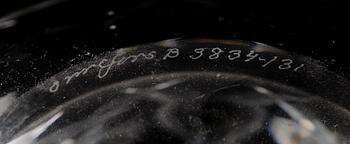 SKÅL, glas, "Sofiero", Gunnar Cyrén, Orrefors.