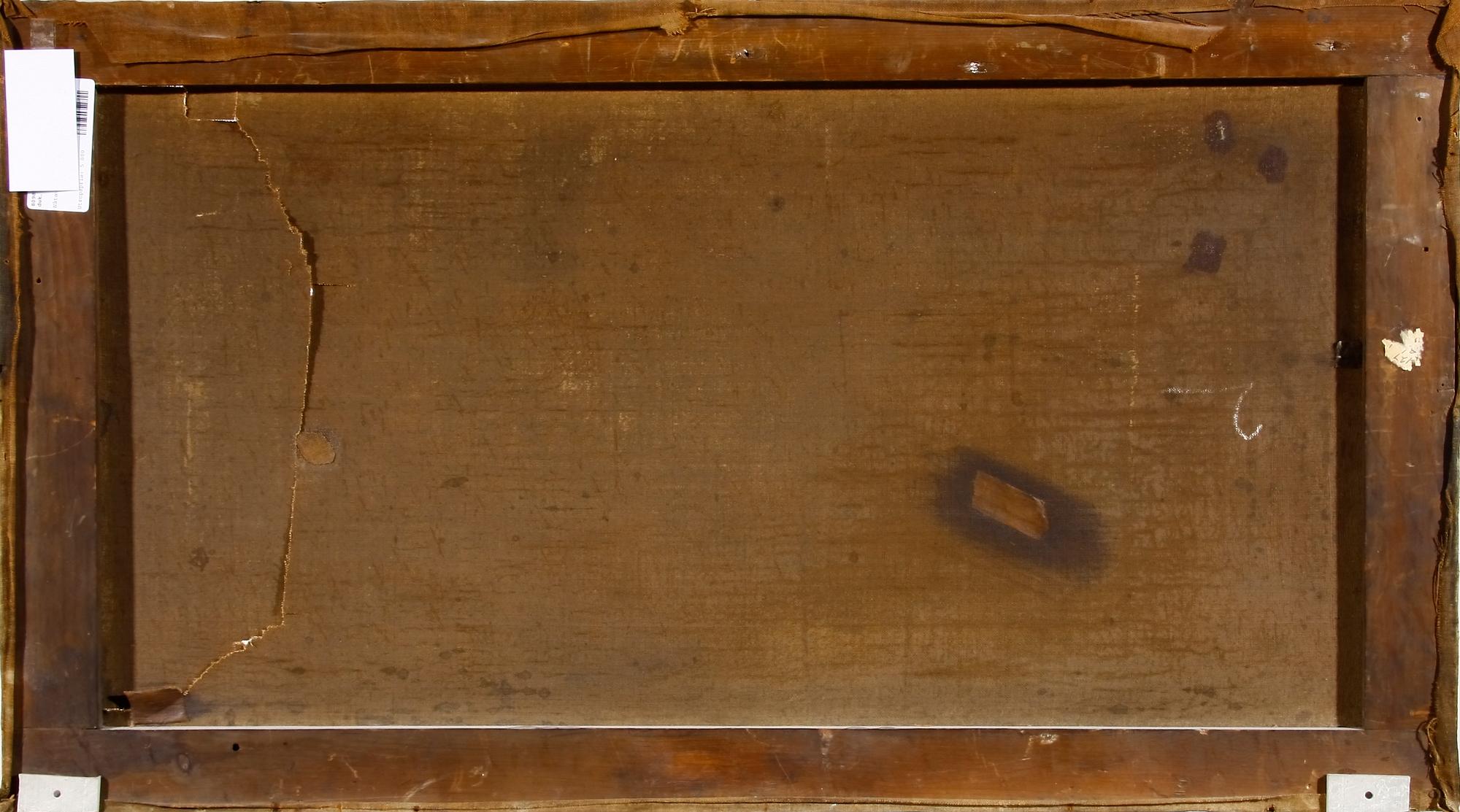 OKÄND KONSTNÄR, olja på duk, 1700/1800-tal.