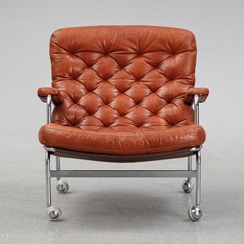 A model 'Karin 73' easy chair by Bruno Mathsson for Dux.