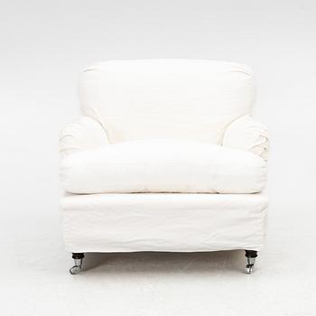 A Howard model armchair, contemporary.