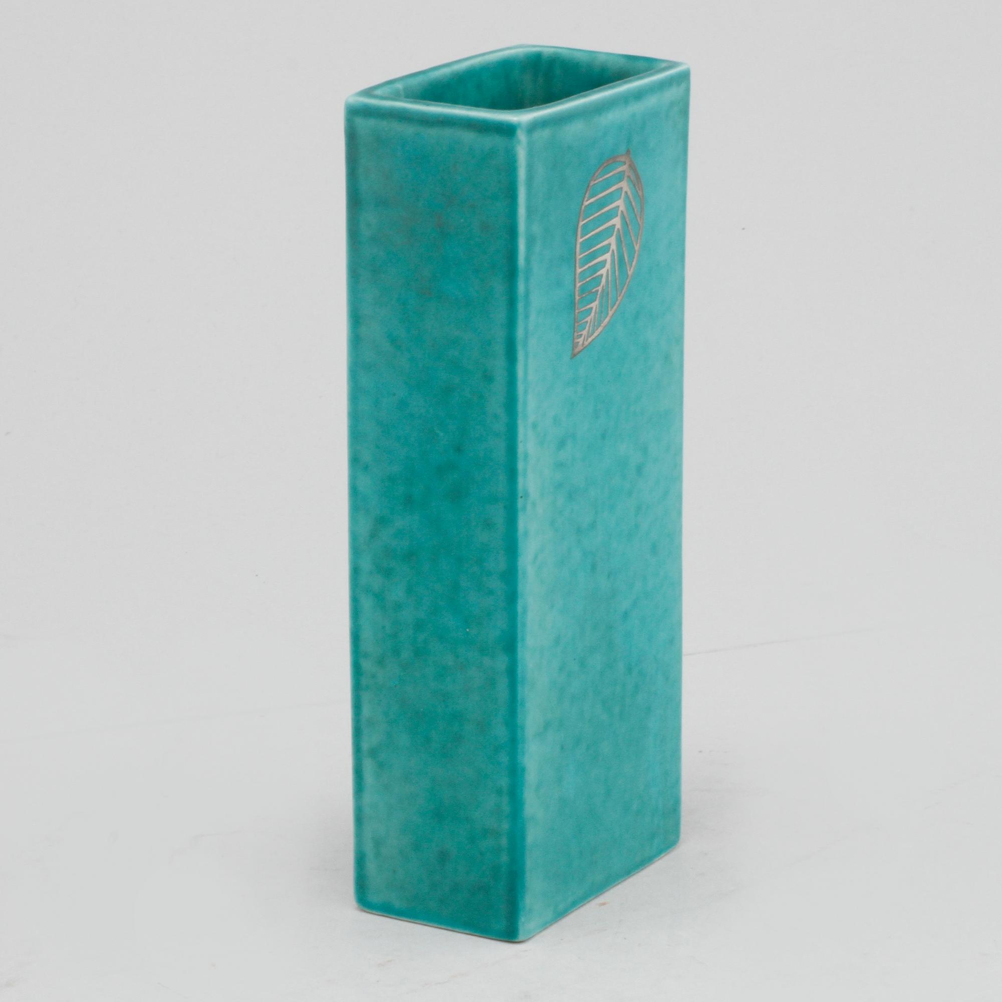 VAS, stengods, "Argenta", Wilhelm Kåge, Gustavsberg, 1900-tal.