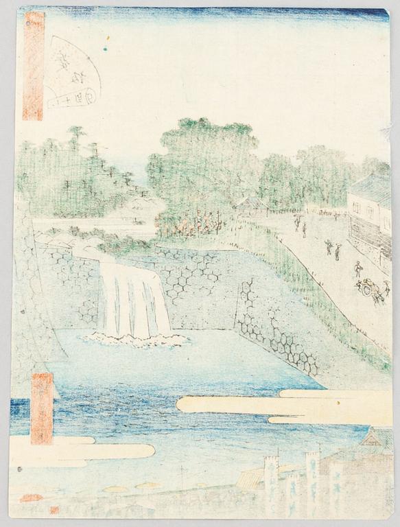 Ando Utagawa Hiroshige II, after, a colour woodblock print, Japan, early 20th century.