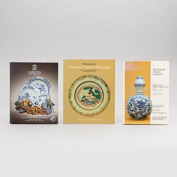 A group of eleven books, about Chinese ceramics and works of arts.