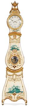1058. An early Gustavian long-case clock by N. Berg.