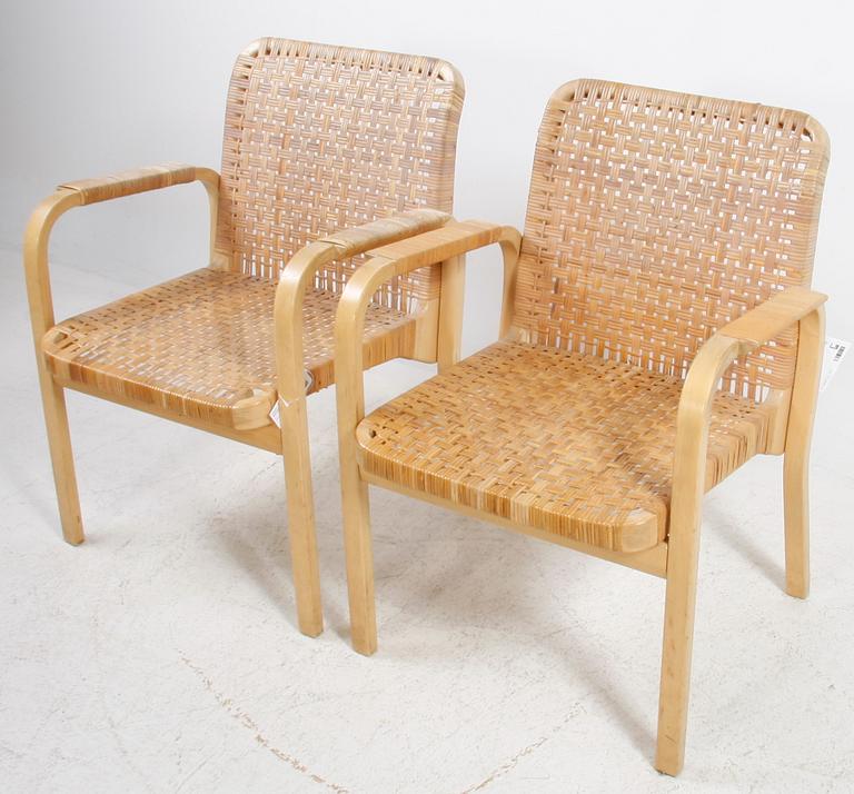 KARMSTOLAR, ett par, Alvar Aalto.