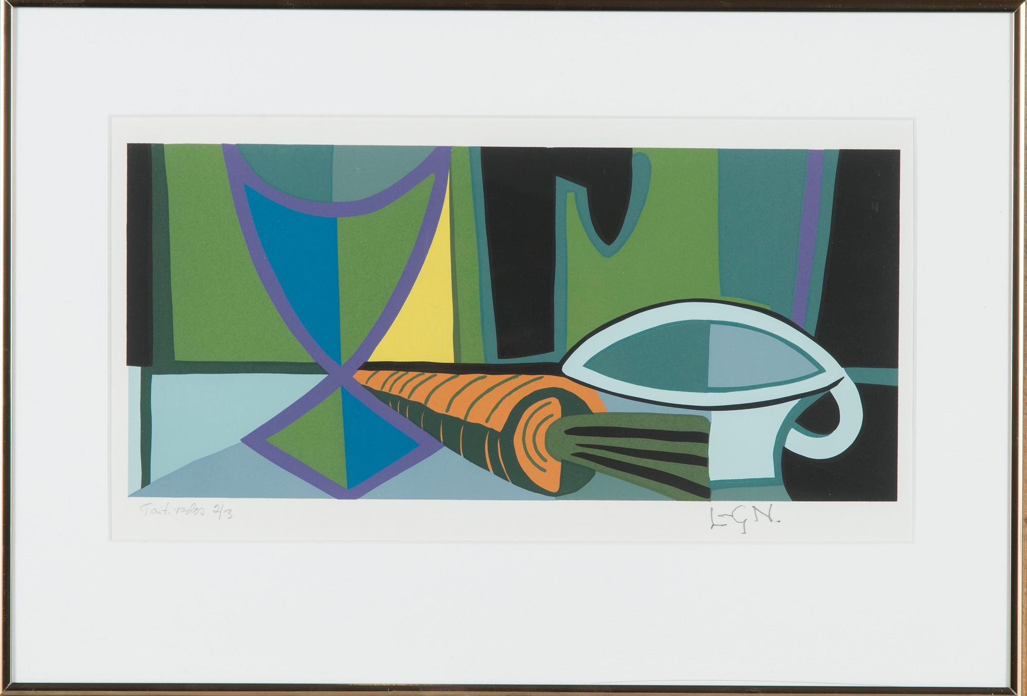 Lars-Gunnar Nordström, Still Life with Carrot.