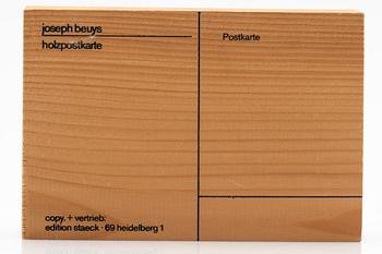 Joseph Beuys, vykort.