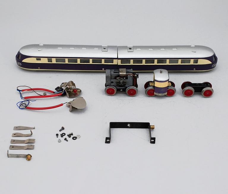 MÄRKLIN RÄLSBUSS TW 800, H0, Replika. Tyskland, 1900-tal.