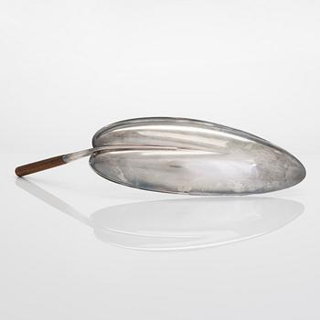 Tapio Wirkkala, skål, TW 85, silver, Kultakeskus, Tavastehus 1959. Modellen formgiven 1955.