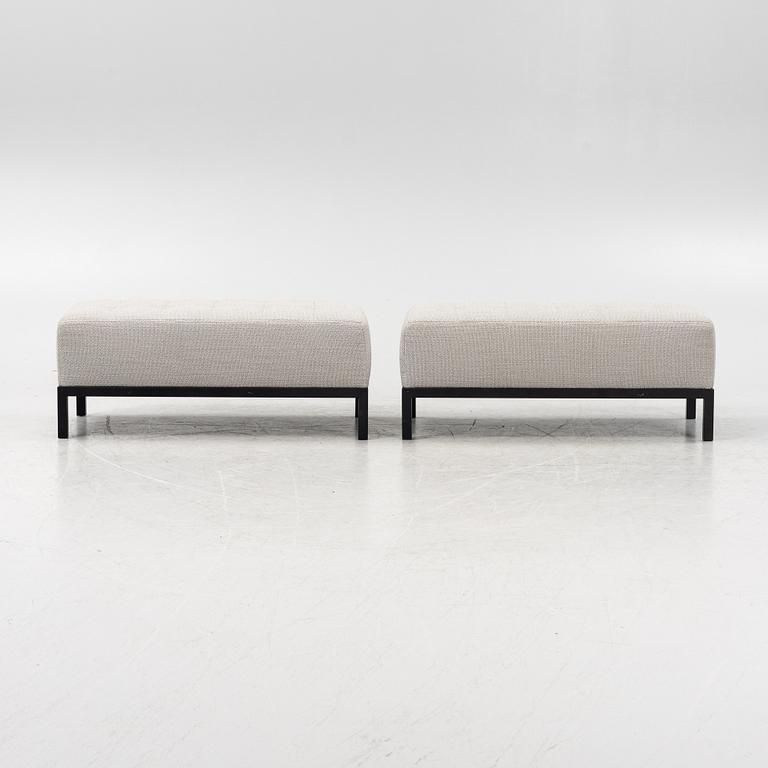 A pair of stools from Meridiani.