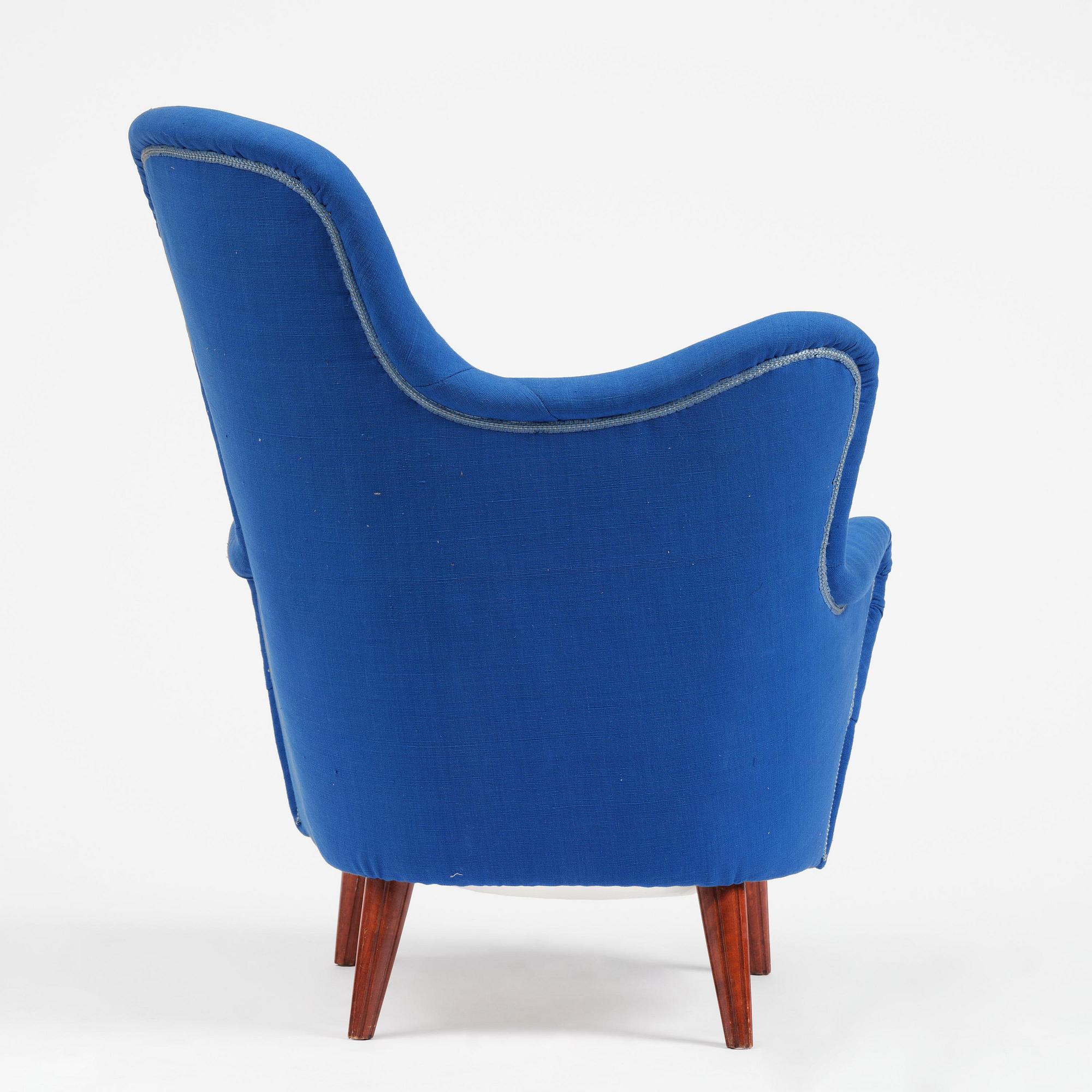 S. M. Wincrantz Möbelindustri, fåtölj, Swedish Modern, Skövde, 1940-50-tal.