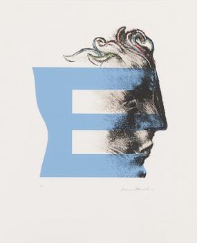 Kimmo Kaivanto, serigraph, signed and dated -99, numbered 14/99.