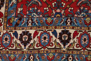 A CARPET, a semi-antique/old Veramin, ca 316,5 x 211 cm.