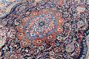 A carpet, oriental, approx. 388 x 293 cm.