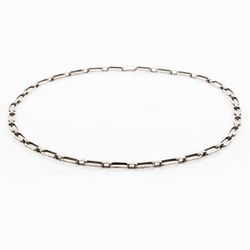 Atelier Borgila, necklace, silver, links.