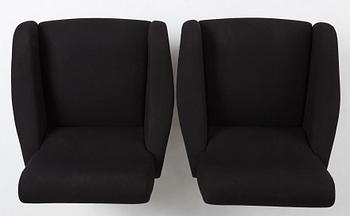 Marco Zanuso, a pair of 'Lady Chairs', Arflex, Italy, post 1951.