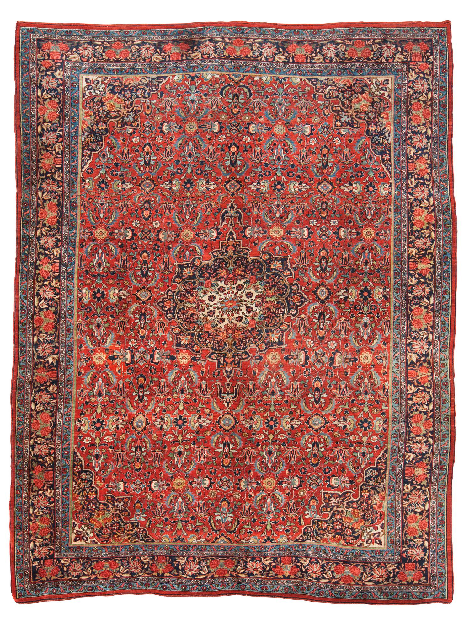 SEMI-ANTIQUE BIDJAR. 364 x 266 cm.