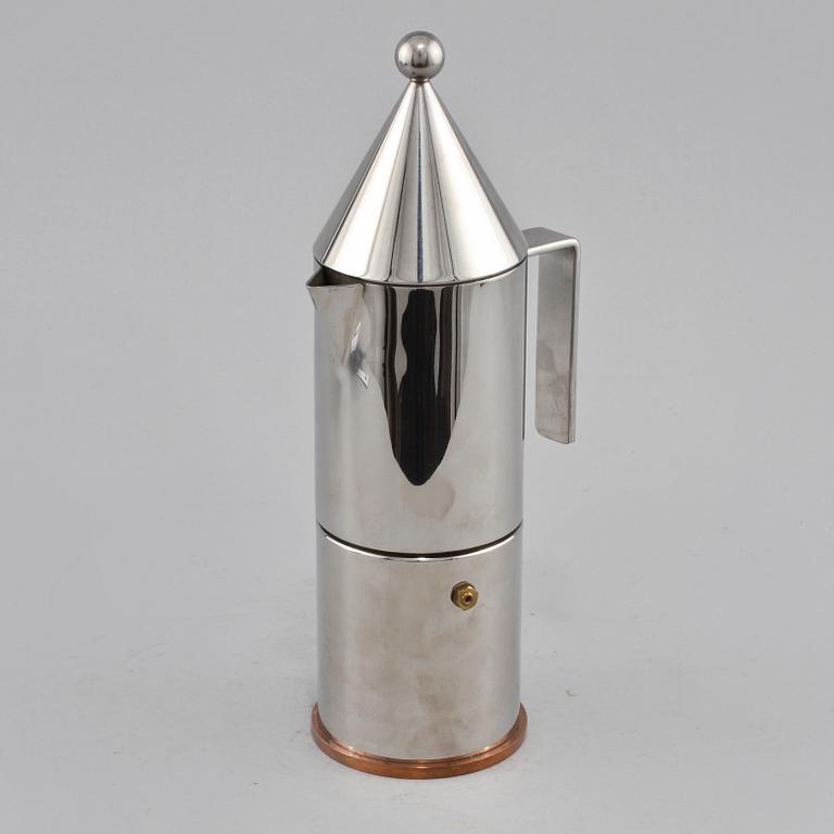 ESPRESSOBRYGGARE, "La Conica", Aldo Rossi, Alessi, 1900-talets senare del.