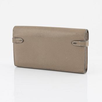Hermès, an Epsom leather 'Kelly' wallet, 2011.