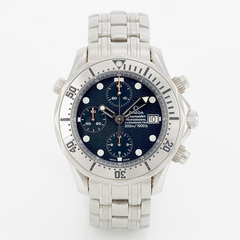 Omega Seamaster, Professional, chronograph, wristwatch, 41.5 mm.