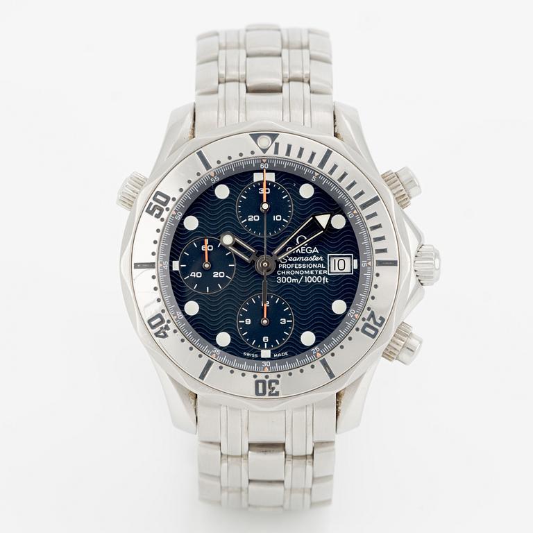 Omega Seamaster, Professional, chronograph, wristwatch, 41.5 mm.