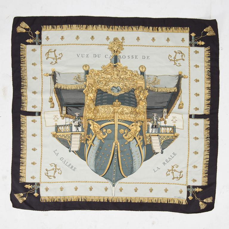 SCARF, "Vue du Carosse de la Galère la Réale", Hermès.