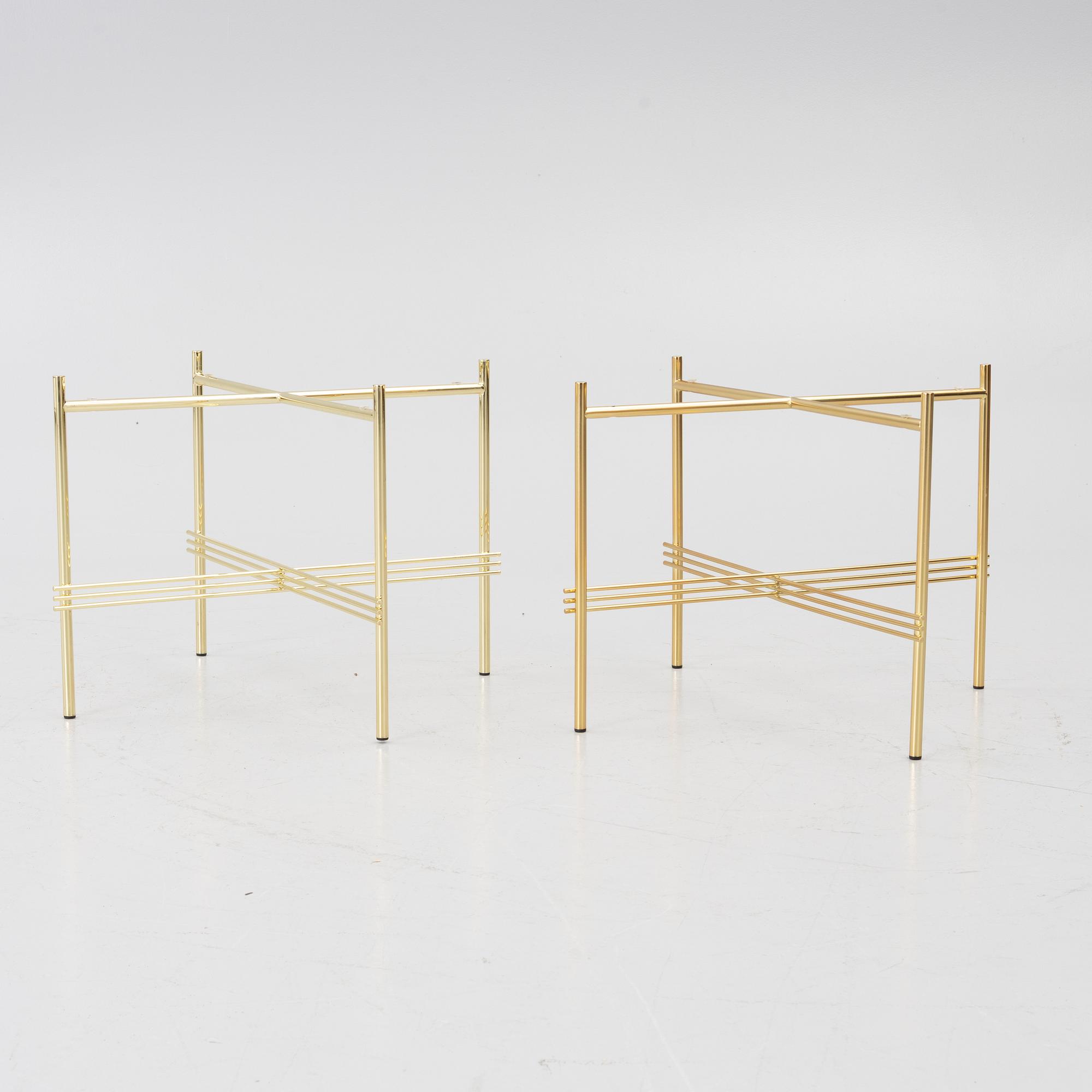 GamFratesi, Legs for side tables, a pair, TS, Gubi, contemporary.