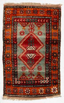 An antique Sivas Yastick rug, c. 93 x 53 cm.