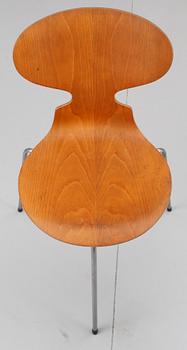 STOLAR, 6 st, "Myran", Arne Jacobsen, Fritz Hansen, första upplagan 1950-tal.