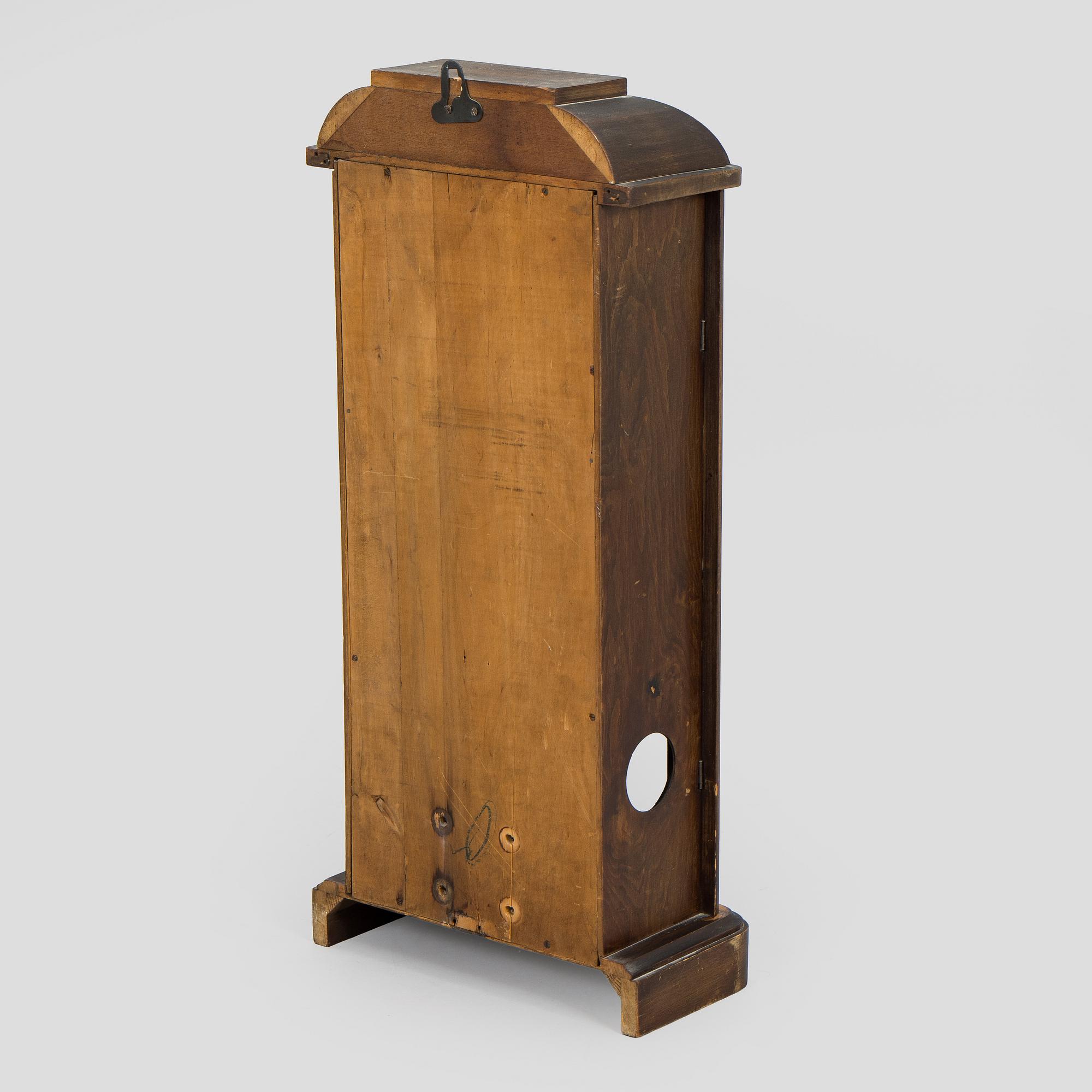 Wall-mounted cabinet / telephone cabinet, early 20th century.