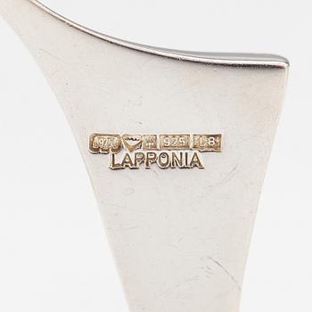 Poul Havgaard, "Continental", a sterling silver and gold necklace. Lapponia 1988.