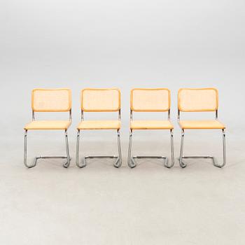 Chairs, 4 pcs, Italy, second half of the 20th century.