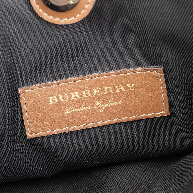 Burberry, a handbag.