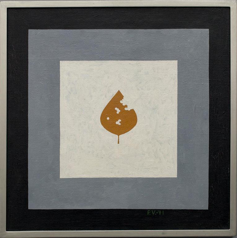 PAULI VUORISALO, olja på duk, sign. P.V. 71.