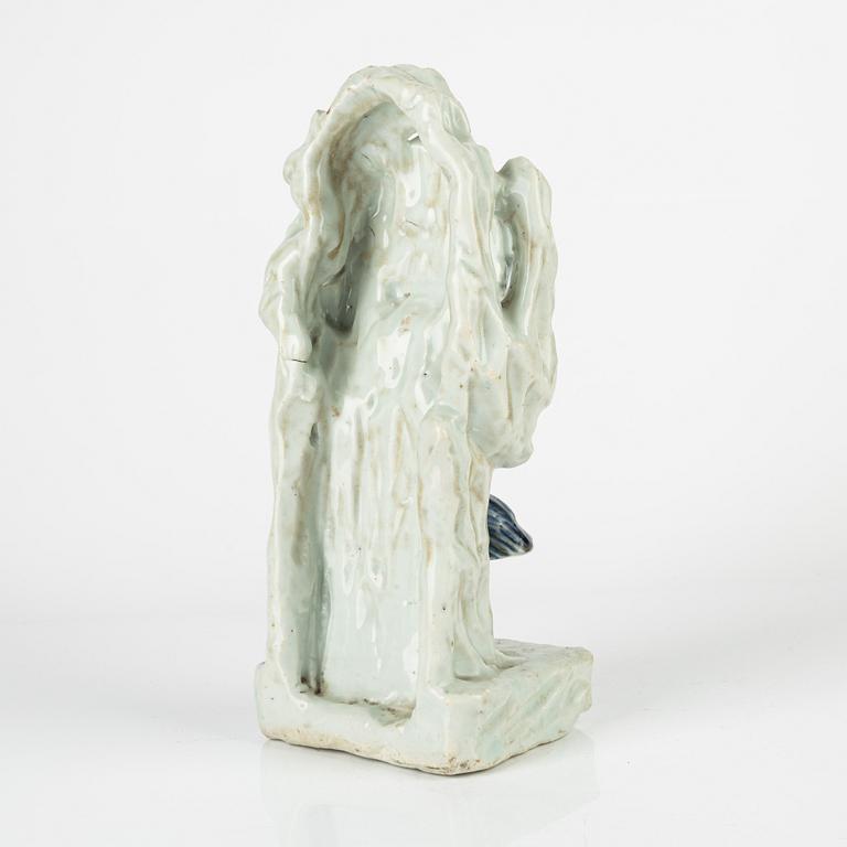 Skulptur, porslin 1600/1700-tal.