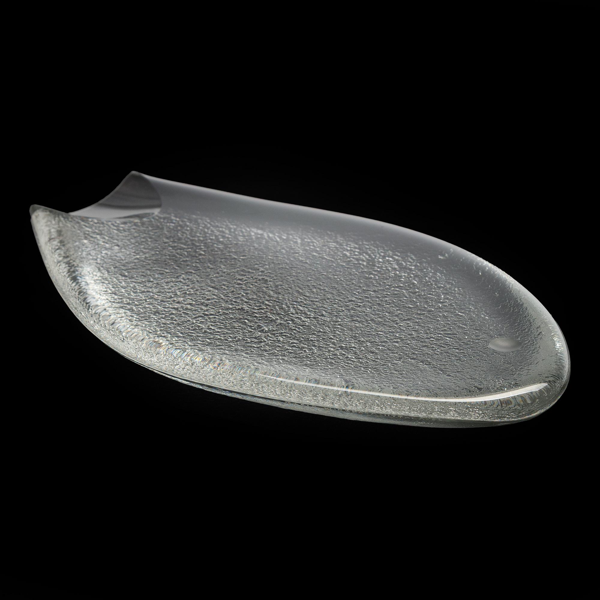 Tapio Wirkkala, a “Fish” sculpture, signed Tapio Wirkkala, Iittala, 1956.