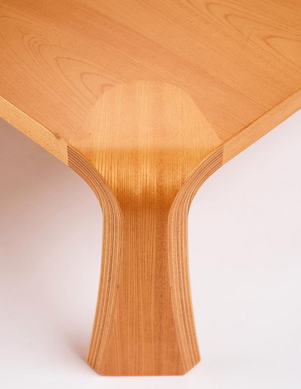 Saburo Inui, a coffee table, "Zataku", Tendo Mokko, Japan 1970s.