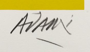 VALERIO ADAMI, signed and numbered 59/200.