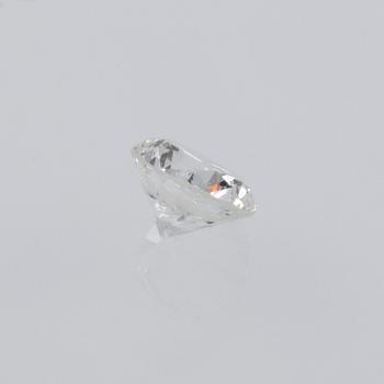 DIAMANTER, 10 st, oinfattade, briljantslipade, 1.00 ct enligt certifikat.
