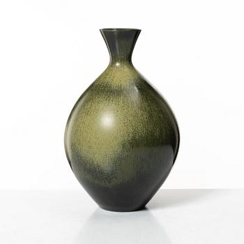 Sven Wejsfelt, a unique stoneware vase Gustavsberg, signed and dated 86.
