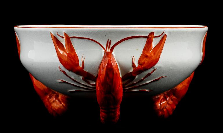 KRÄFTSERVISDELAR, 16 st, flintgods, Rörstrand.