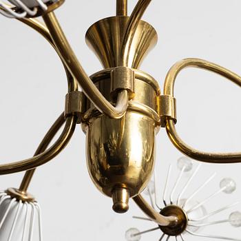 Emil Stejnar, a ceiling lamp, Austria, circa mid-20th Century.