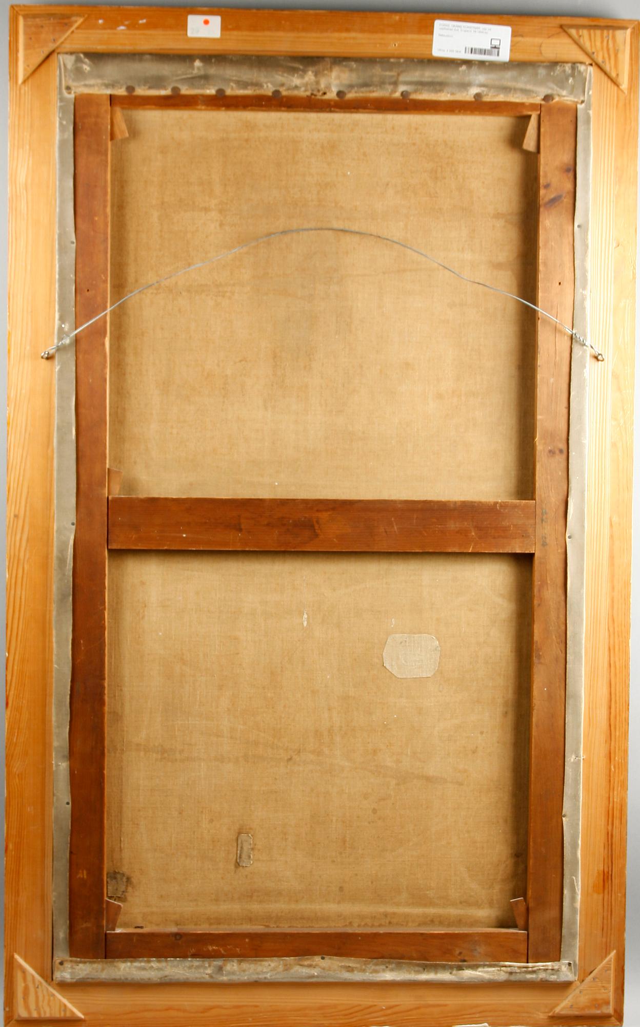 OKÄND KONSTNÄR, olja på uppfodrad duk, England 1800/1900-tal.