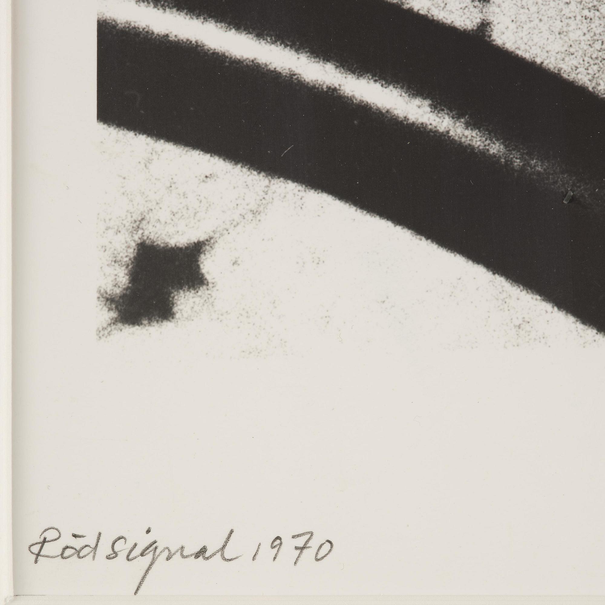 Lennart Olson, "Rött ljus/Red light, Stockholm", 1970.