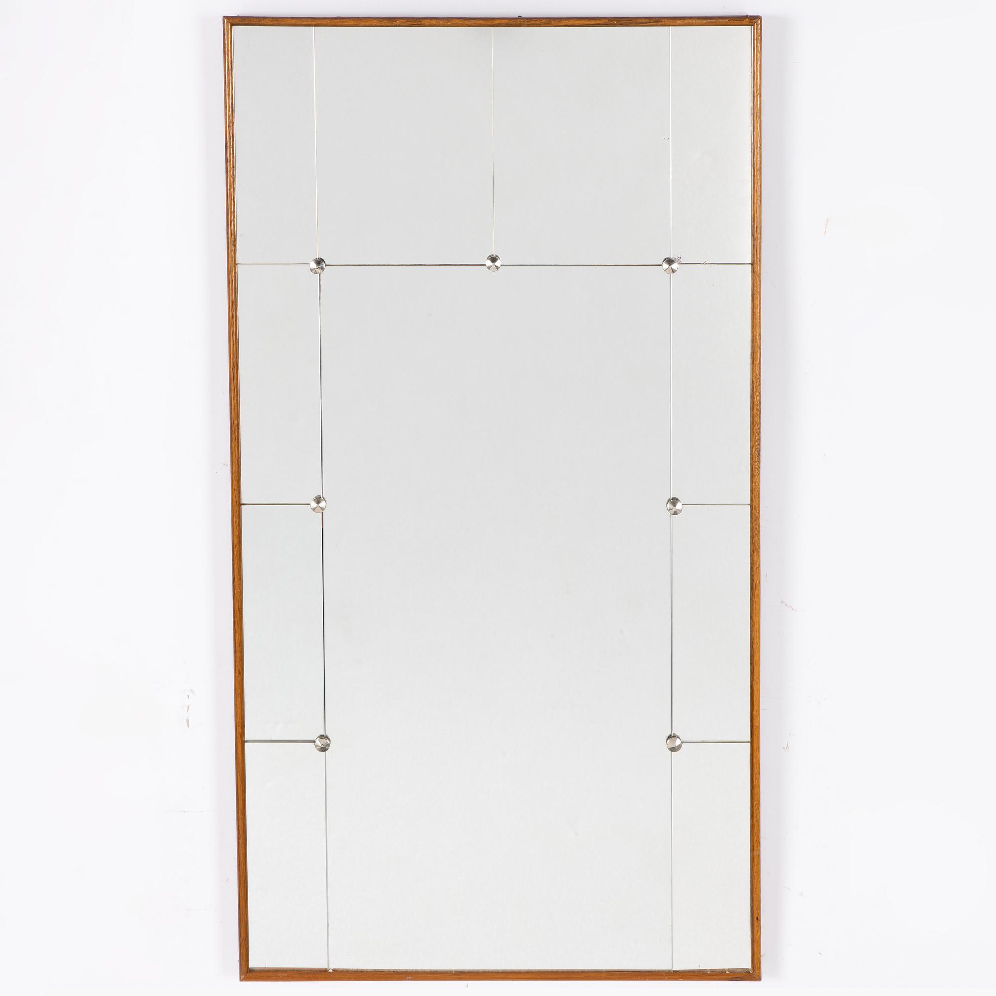 Mirror, probably Glas & Trä, Hovmantorp, Sweden. Mid-20th century.