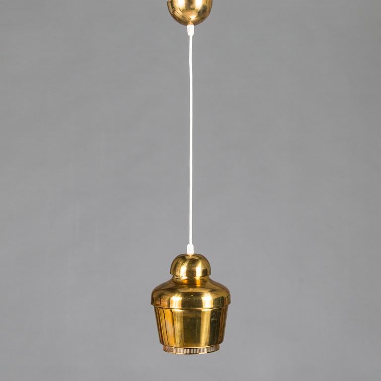 Alvar Aalto, 'A 330' pendant light 'Golden bell' for Valaistustyö.
