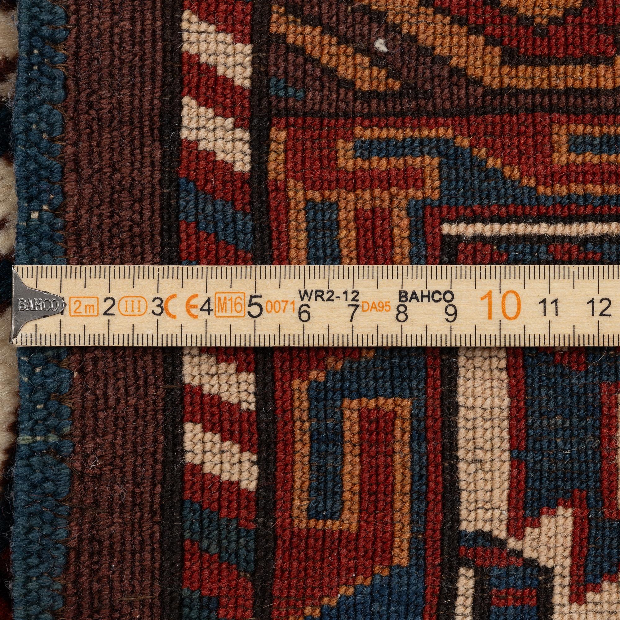 Carpet, Yomoud, antique, approx. 325 x 186 cm.