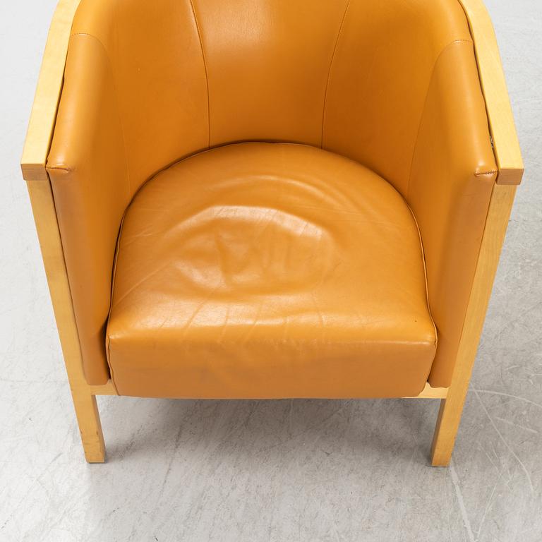 Åke Axelsson, fåtöljer, ett par, "Neptunus", Galleri stolen, 1900-talets slut.